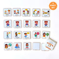 Visual Social & Emotional Magnets for Kindy
