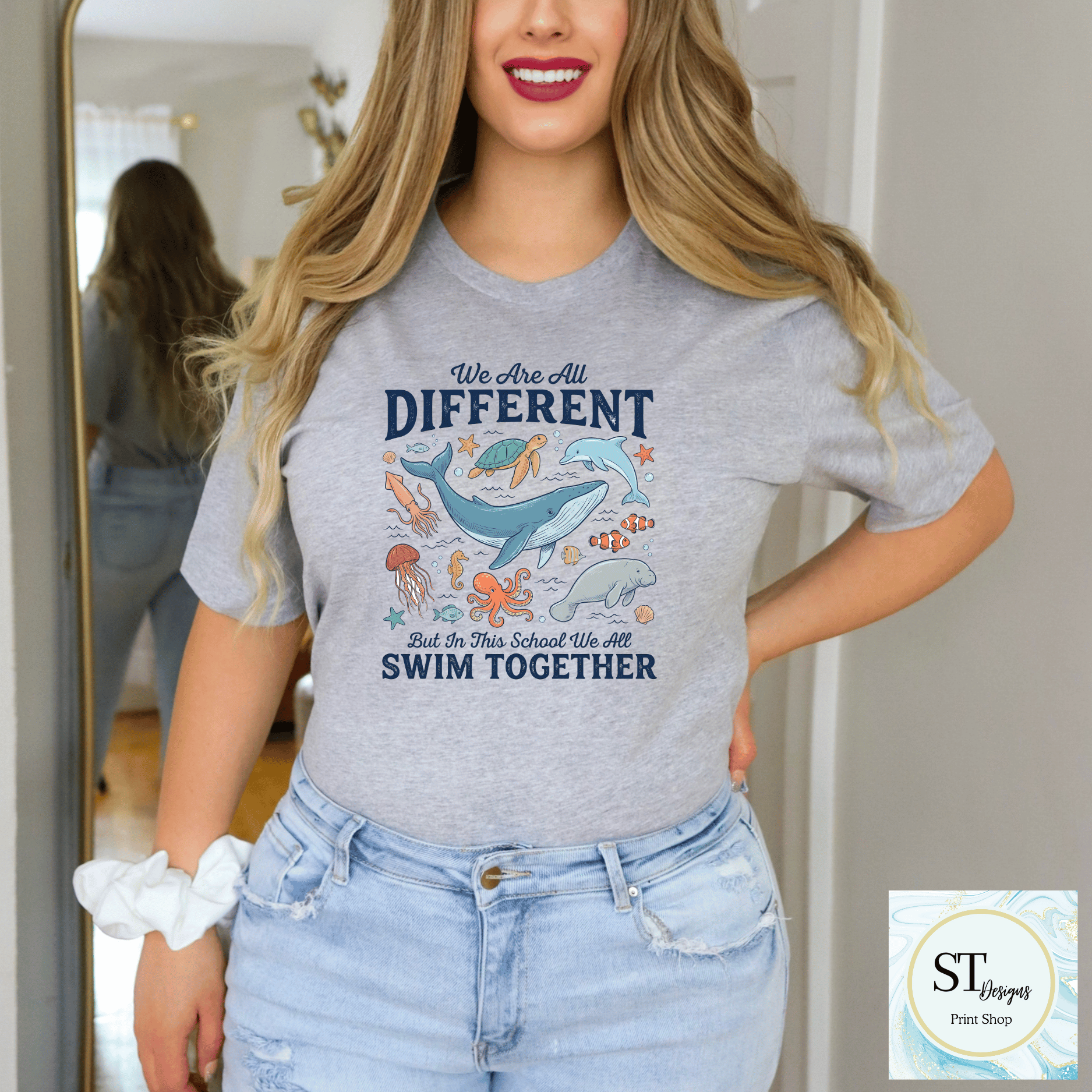 Swim Together In This School