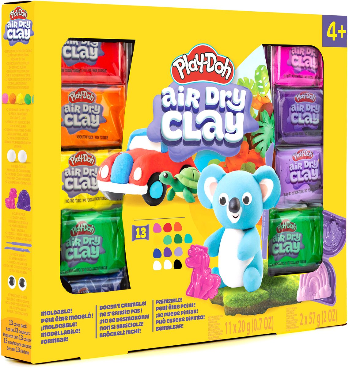 Play-doh play doh - air drying clay -13 pack