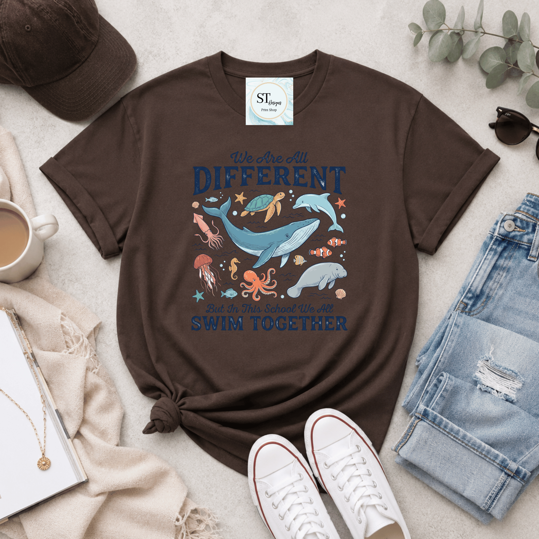 Swim Together In This School