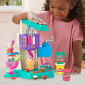 Play-doh rainbow soft ice cream play set - 5 clay pots