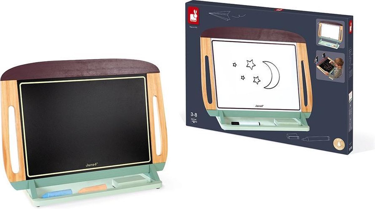 Janod - blackboard - portable large chalkboard whiteboard