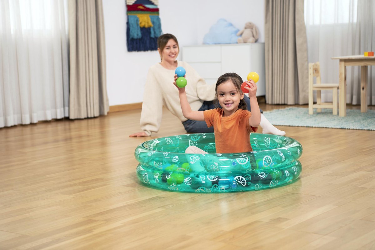 Bestway® splash play inflatable ball pit play pool with 50 play balls