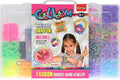 Paulinda loom storage box creative toys 5000 pieces colorful loom bands.