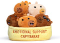 Spectron emotional support capybara plush toys - 6pc.