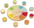 Janod - sensory game - sensori memo wheel