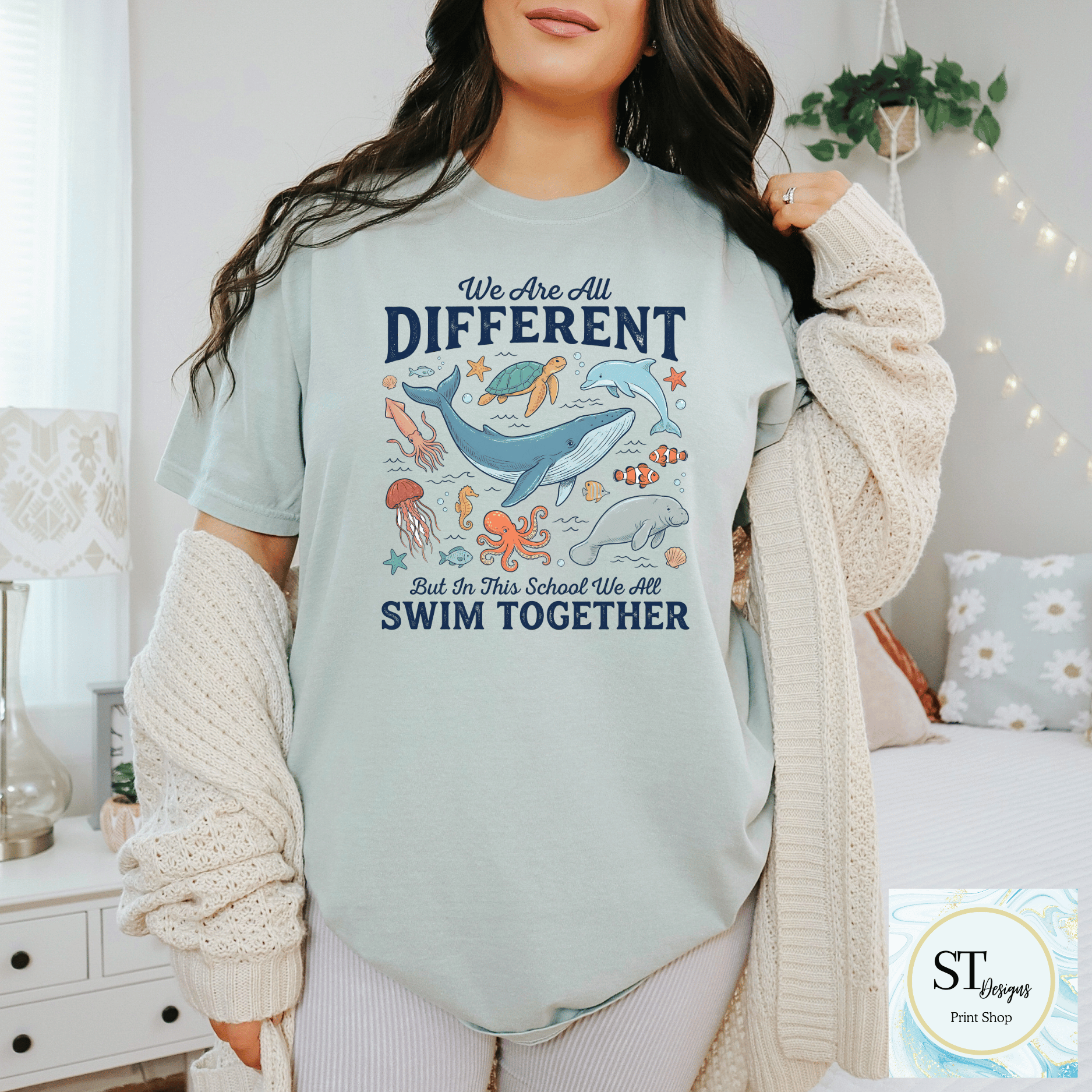 Swim Together In This School