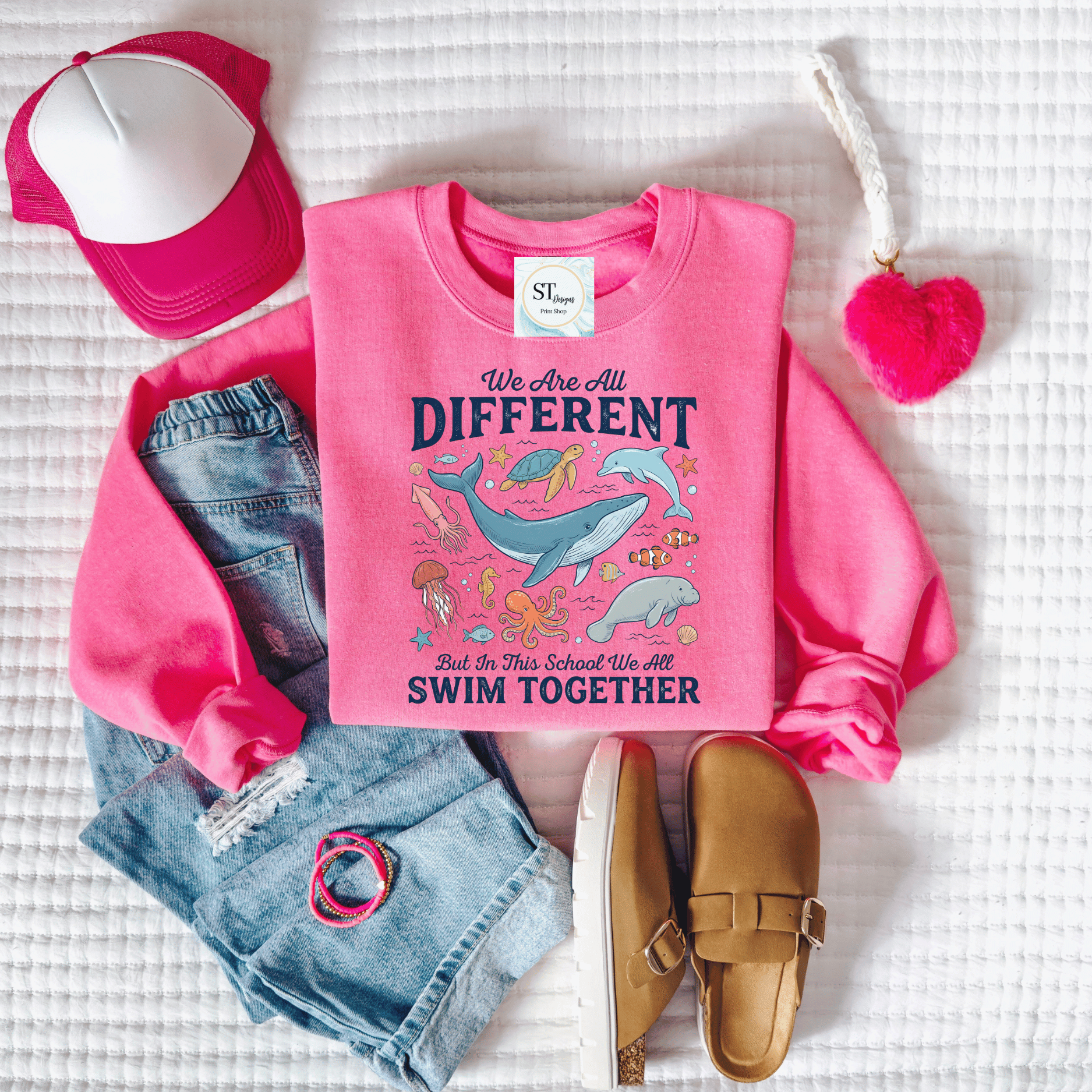 Swim Together In This School