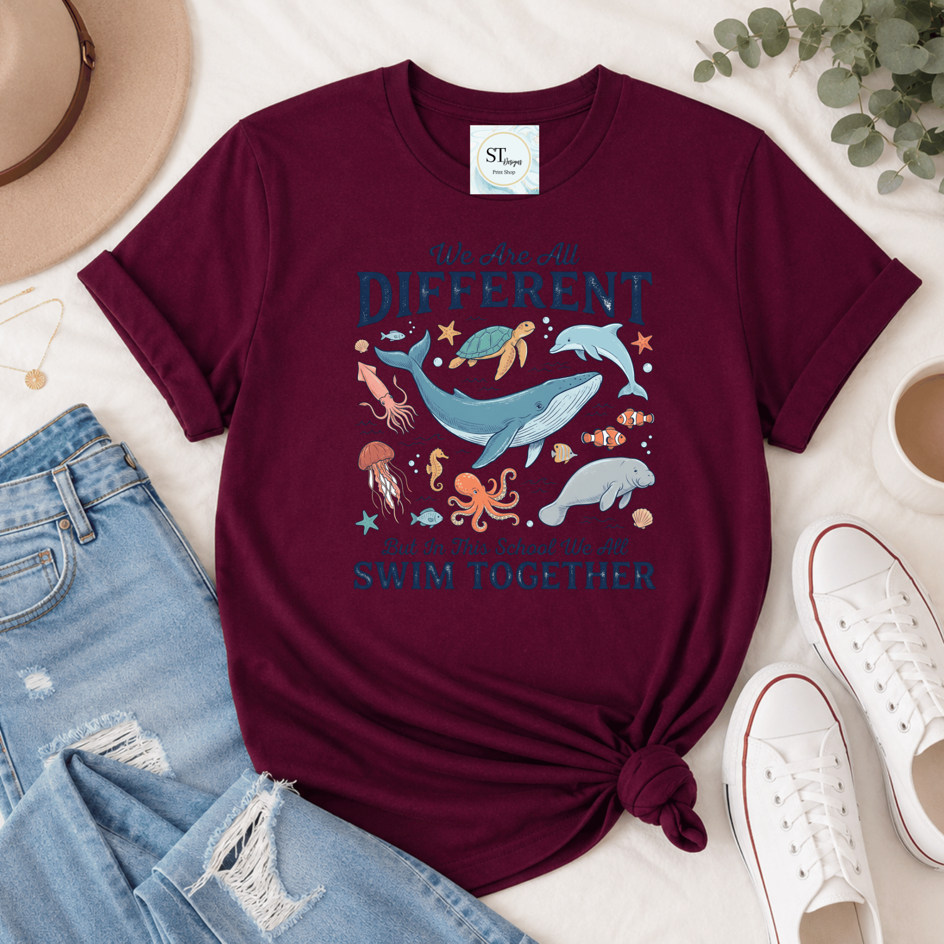 Swim Together In This School