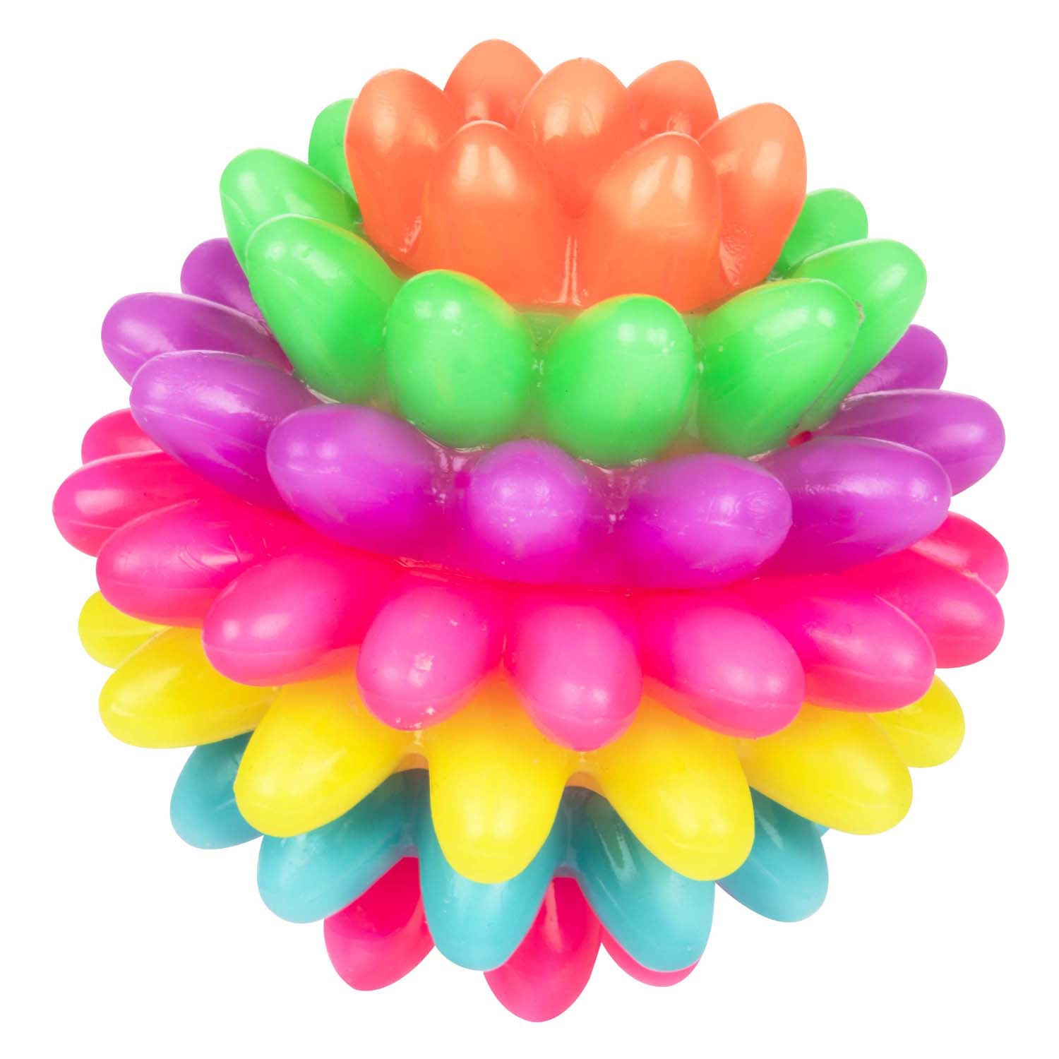 Sensory rainbow ball spikey