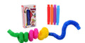 Johntoy fidget tubes 8 in a box 21x3cm