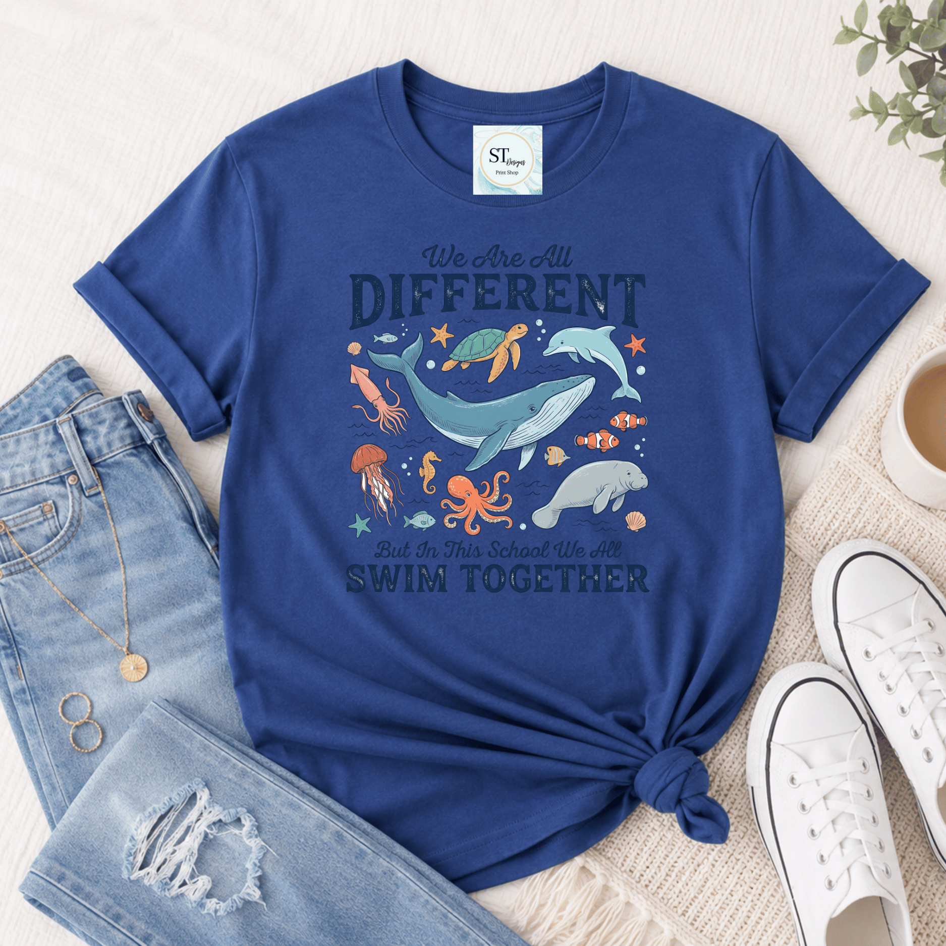 Swim Together In This School