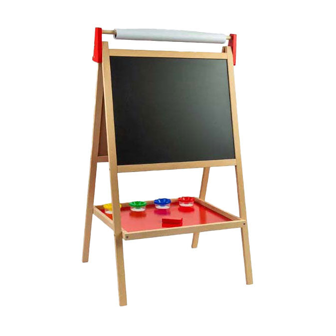 Bigjigs wooden whiteboard and blackboard