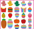 Beautiful Push Pop Fidget Sensory Toy- Foodie World