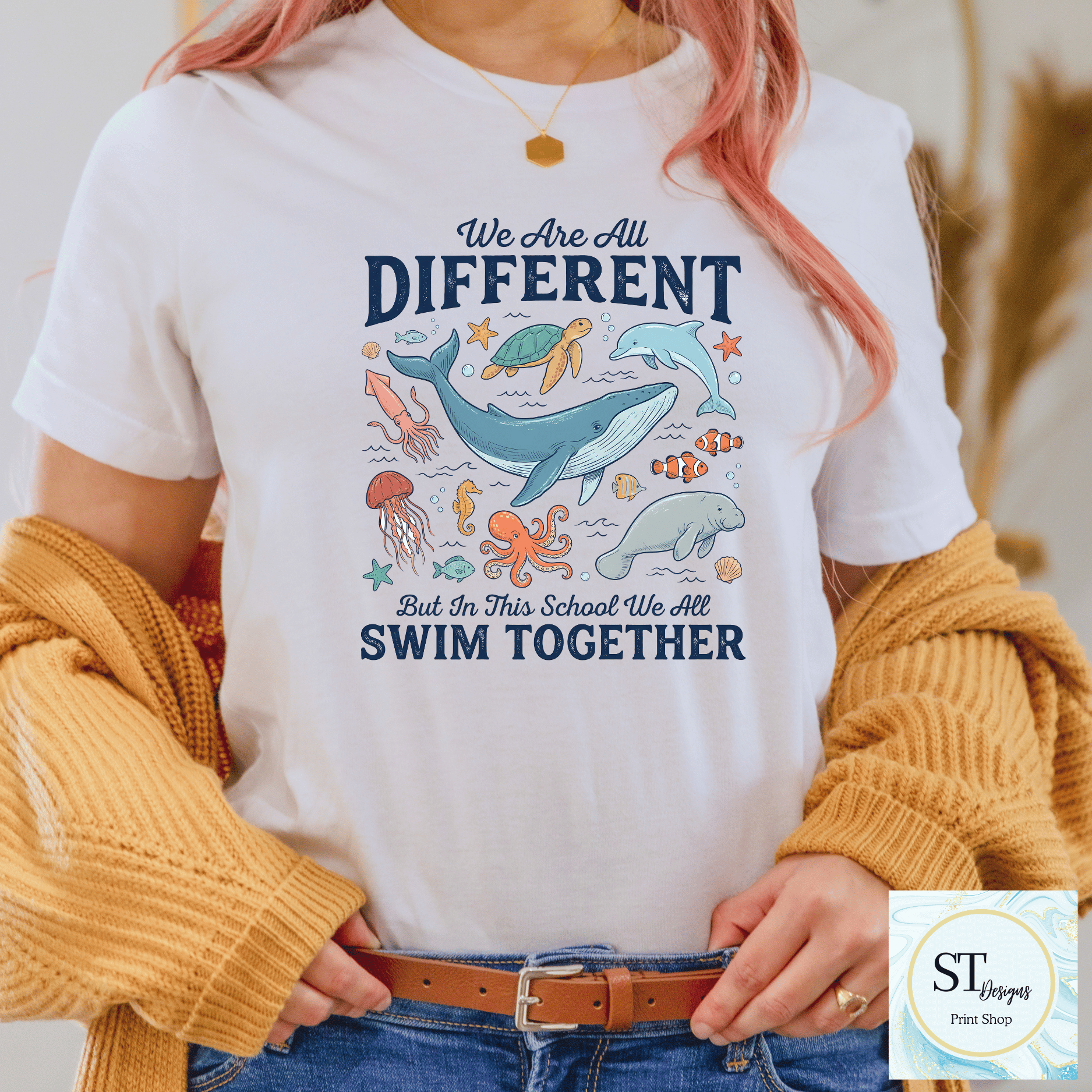 Swim Together In This School