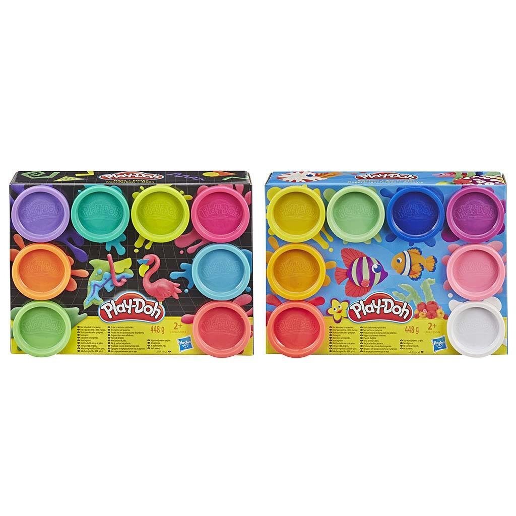Play-Doh Rainbow Colors 8 Pots Clay