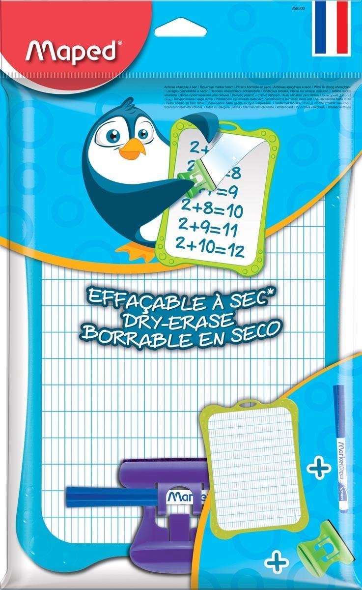 Maped office whiteboard + accessories - assorted colors