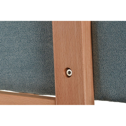 Rocking Chair DKD Home Decor 54,3 x 87 x 88 cm Natural Turquoise Beech