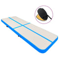Vidaxl inflatable gymnastics mat with pump 300x100x15 cm PVC blue