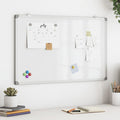 Vidaxx whiteboard magnetic 80x50x1.7 cm aluminum