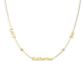Linked by Love – Name Necklace with Emotional Spark
