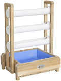 Classic world wooden water play table waterfall