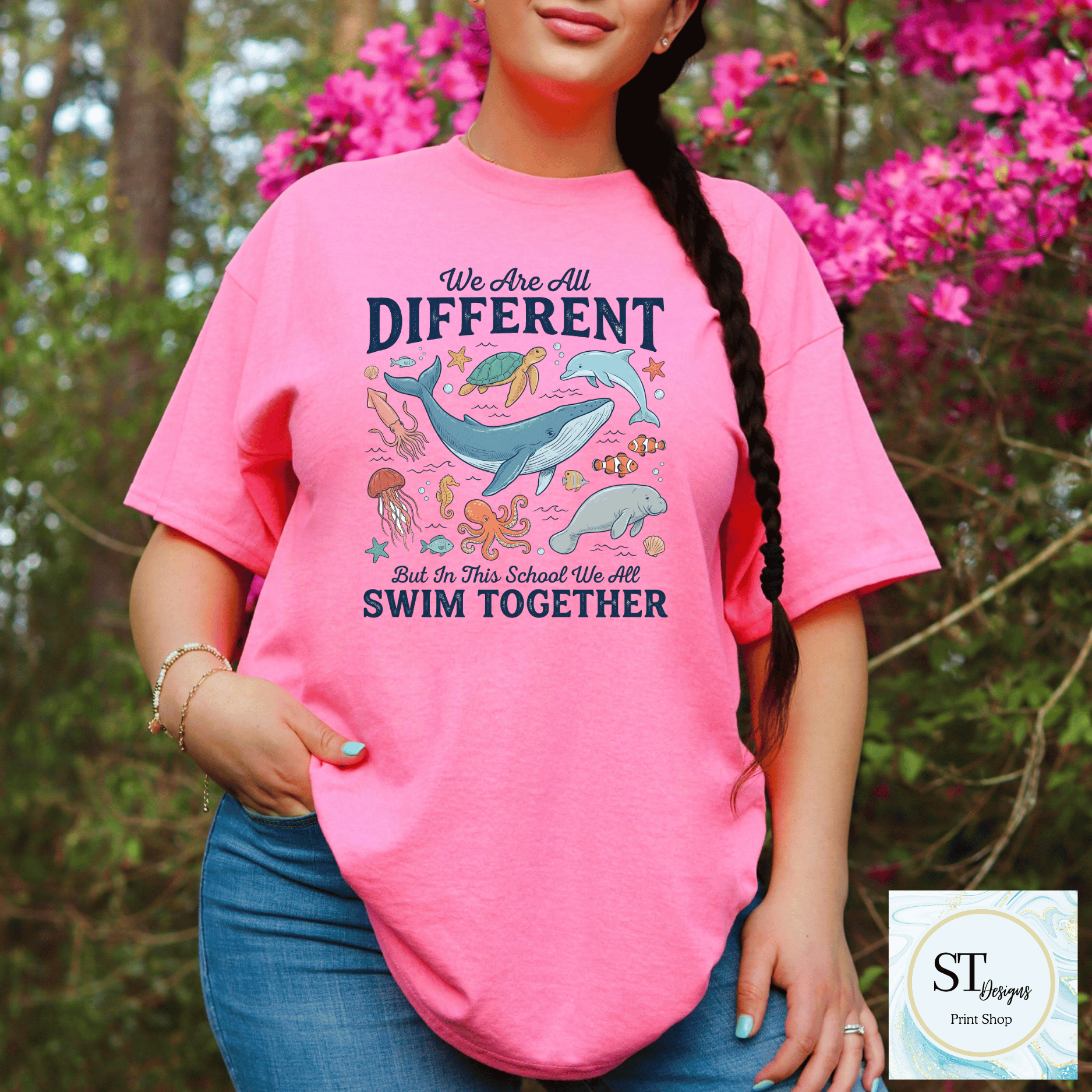 Swim Together In This School