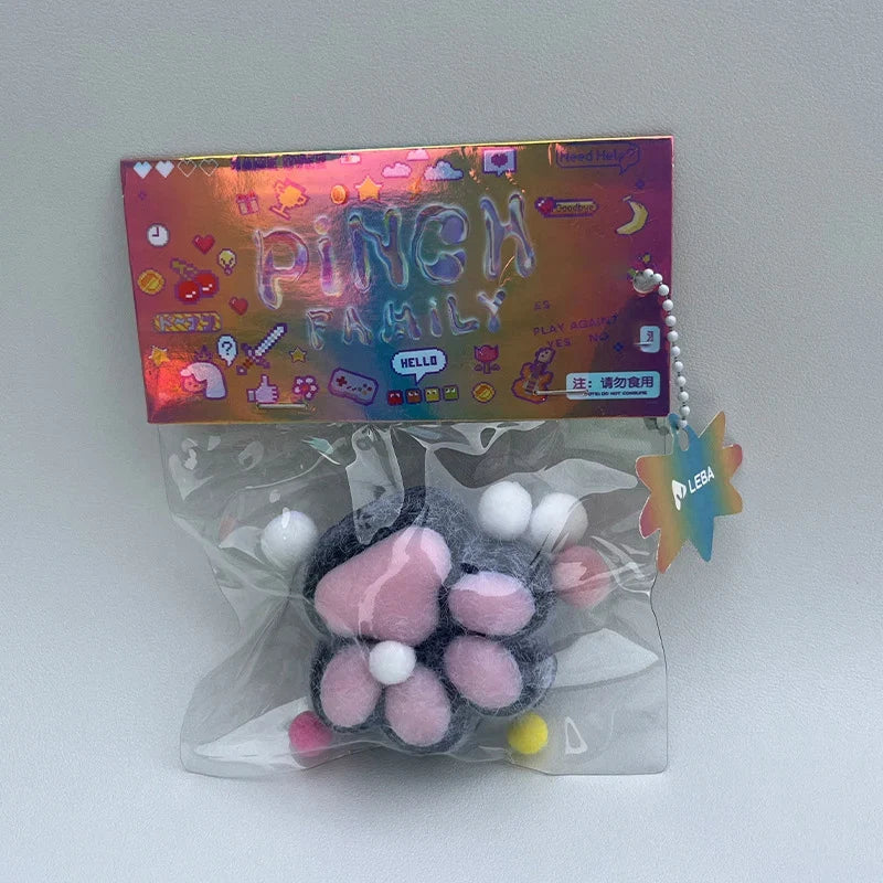 Cat Paw Mochi Squishy Fidget Toy Plush