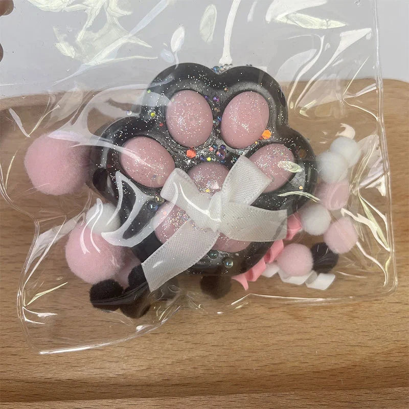 Cat Paw Mochi Squishy Fidget Toy Plush