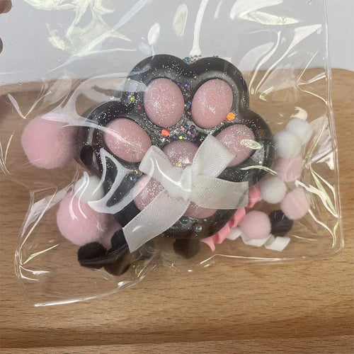 Cat Paw Mochi Squishy Fidget Toy Plush
