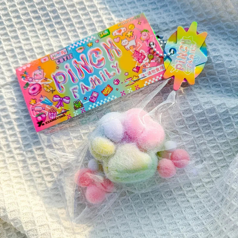 Cat Paw Mochi Squishy Fidget Toy Plush