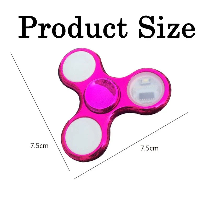 Creative Luminous LED Light Fidget Spinner