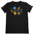 Kids Communication Fidget-T -Dinosaurs- Black