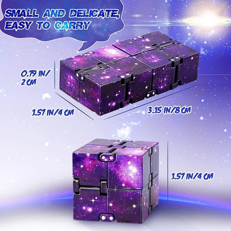 Infinity Cube Fidget Toy for Stress Relief