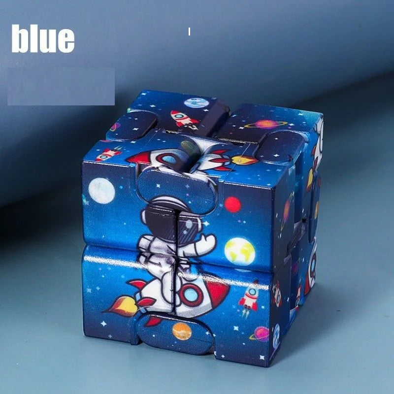 Infinity Cube Fidget Toy for Stress Relief