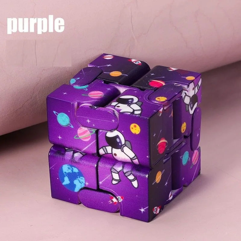 Infinity Cube Fidget Toy for Stress Relief