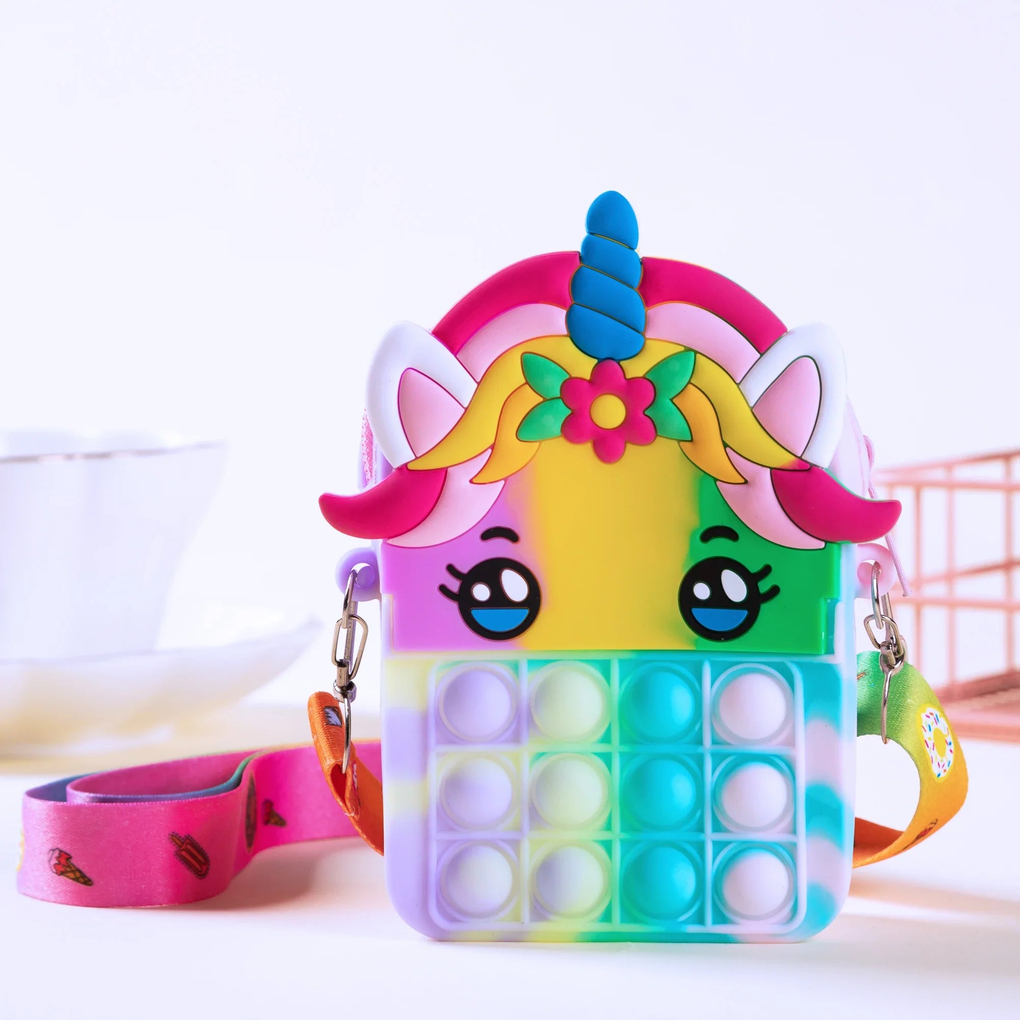 Pop Purse Silicone Sensory Push Bubble Bag
