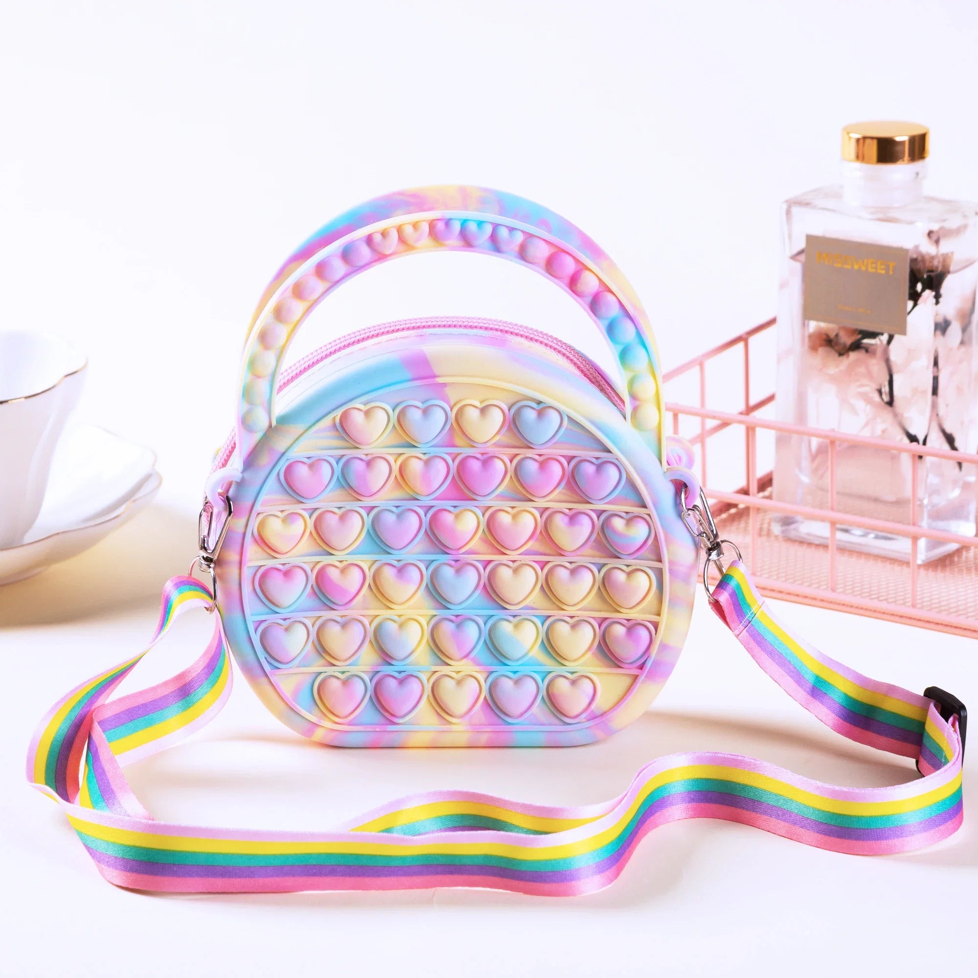 Pop Purse Silicone Sensory Push Bubble Bag