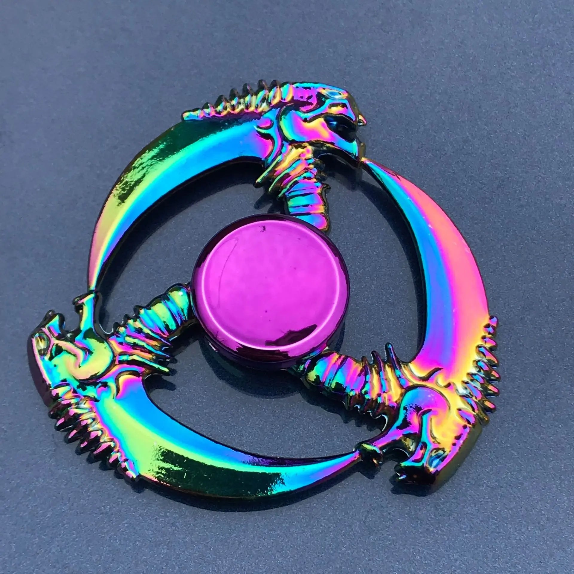 Rainbow Fidget Metal Spinner High Speed Stress Relief