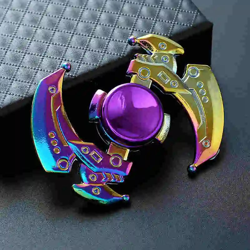 Rainbow Fidget Metal Spinner High Speed Stress Relief
