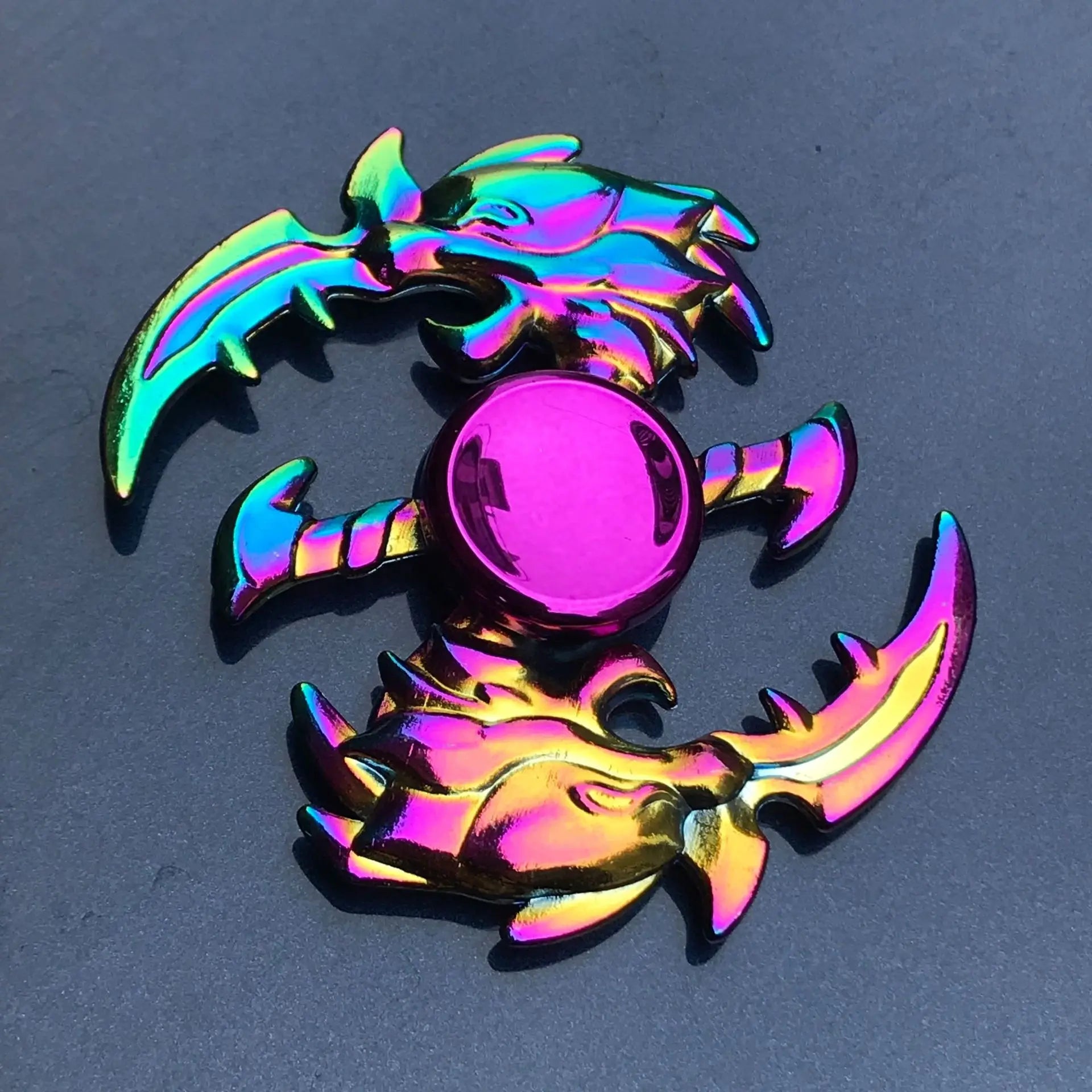 Rainbow Fidget Metal Spinner High Speed Stress Relief
