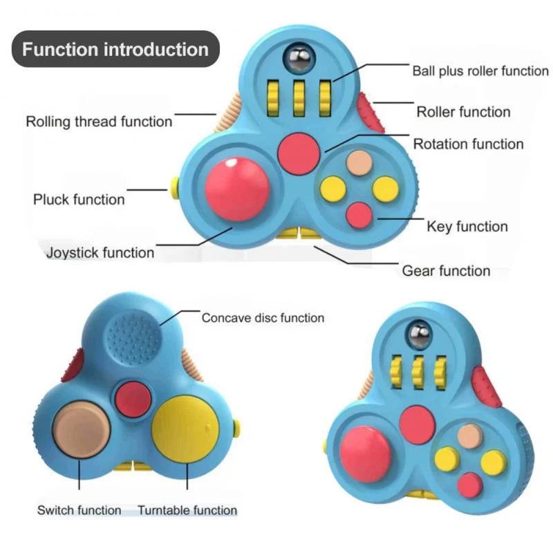 Rotating Magic Fidget Toy for Stress Relief