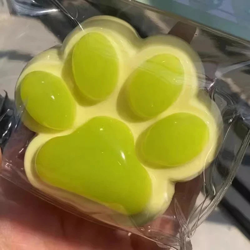Cat Paw Mochi Squishy Fidget Toy Plush