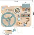 Montessori Wooden Sensory Tablet Car Dashboard