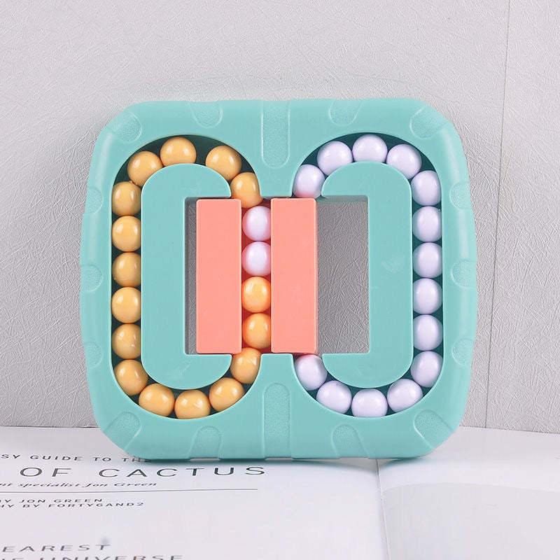 Unique Rotating Bead Plate Finger Puzzle Educational Toy