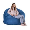 Bean Bag Chair, Round BeanBag Chair with Removable & Washable Cover